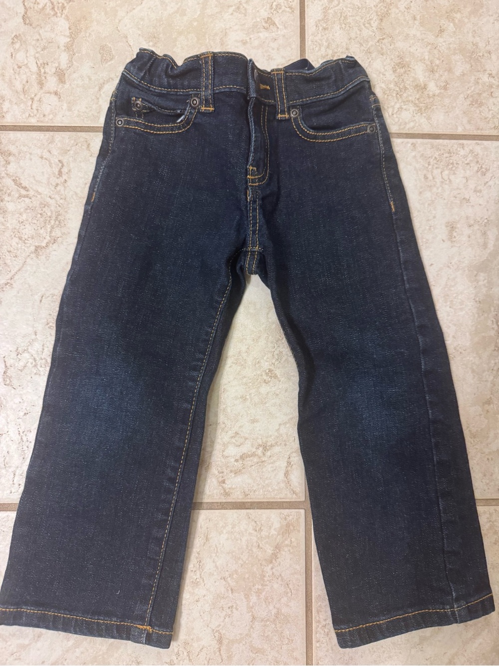 Janie and Jack 3 EUC Dark Blue Kids Denim Jeans